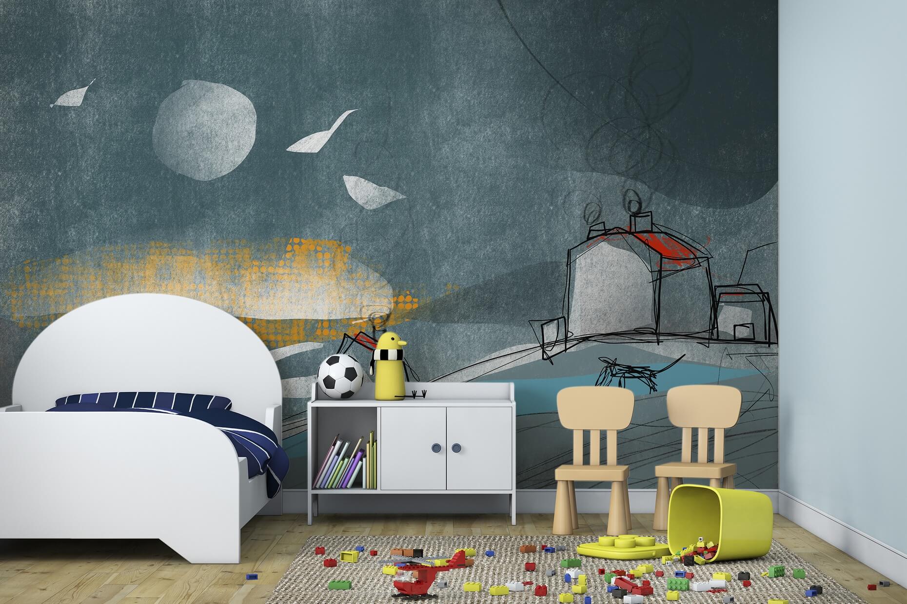 Mondlicht-Ambiente Farbe blau