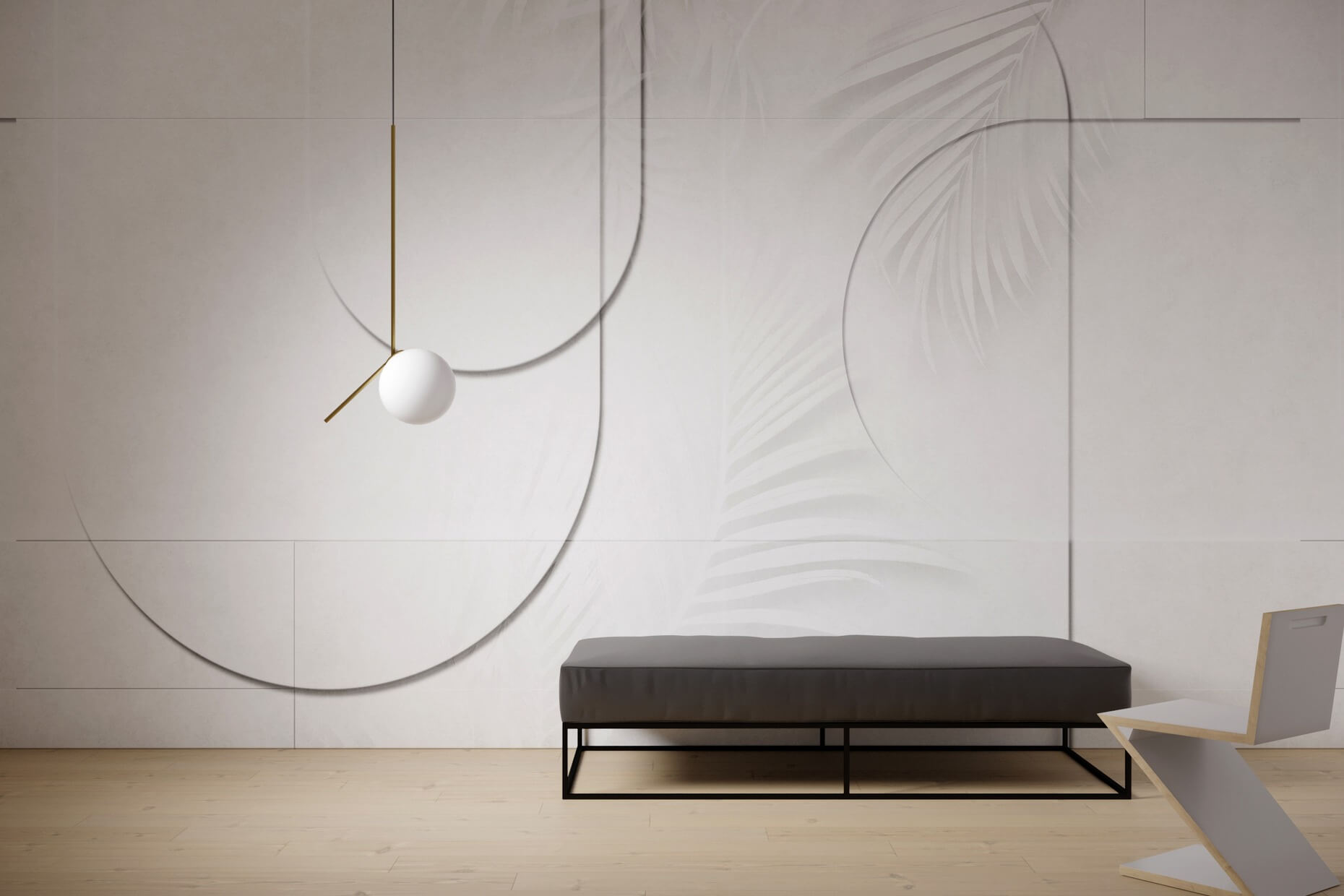 Wallpaper 3D Atrium Bildsatz