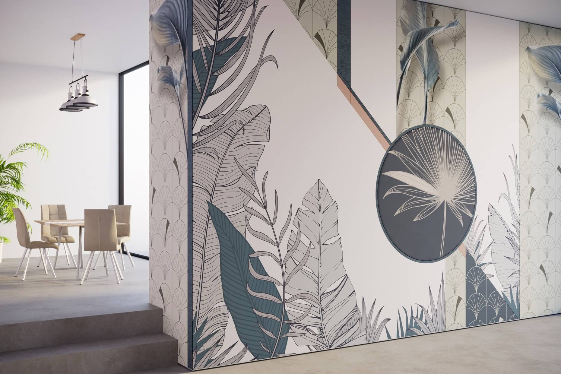 seltsames Blatt Umwelt Farbe grün