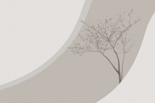 Harmony Originalversion Tapete mit Kirschholz