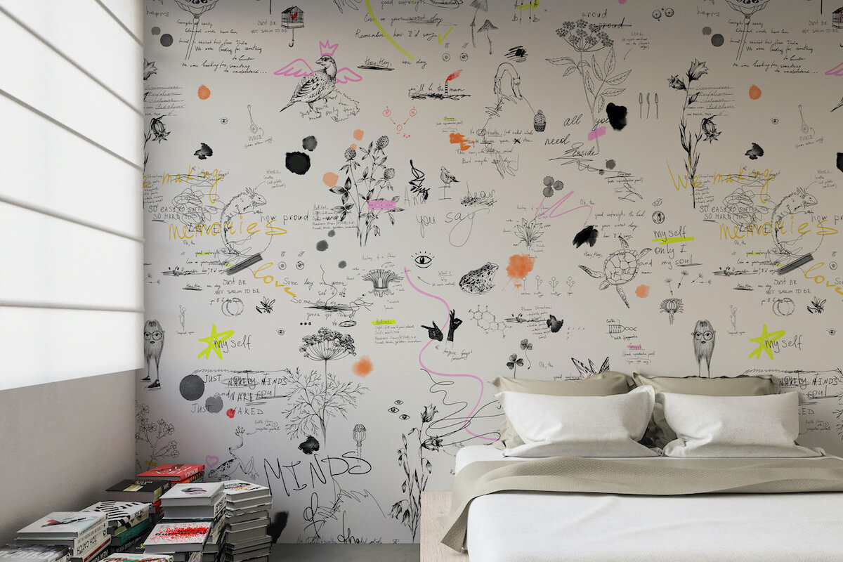 Mind Vanilla moderne Tapete