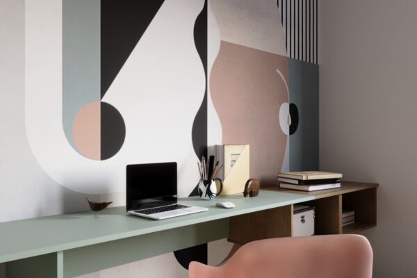 posa carta da parati studio